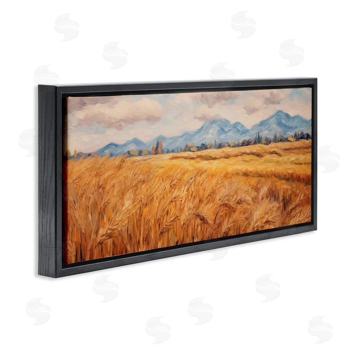 Gina Kelly Country Wheat & Mountains