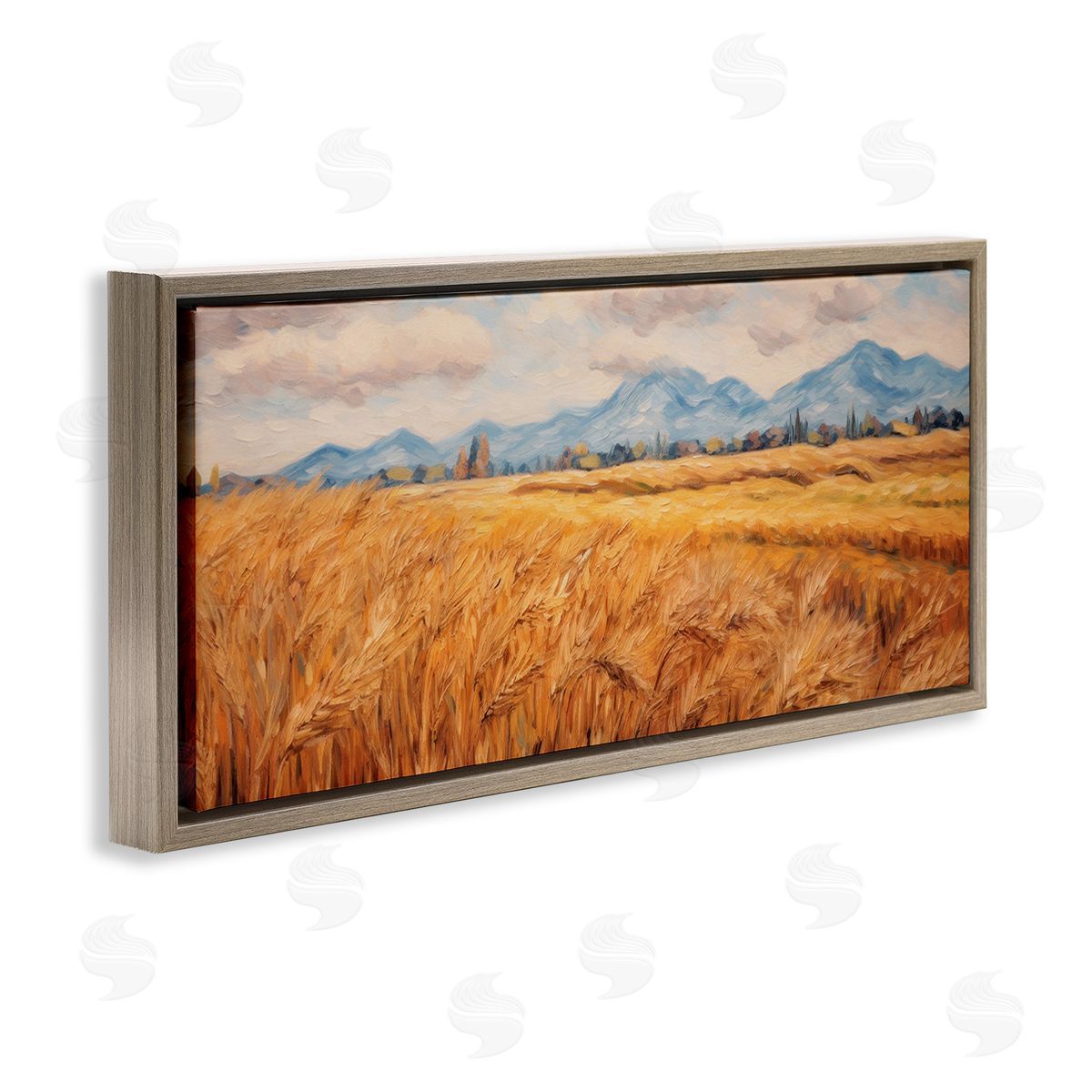 Gina Kelly Country Wheat & Mountains