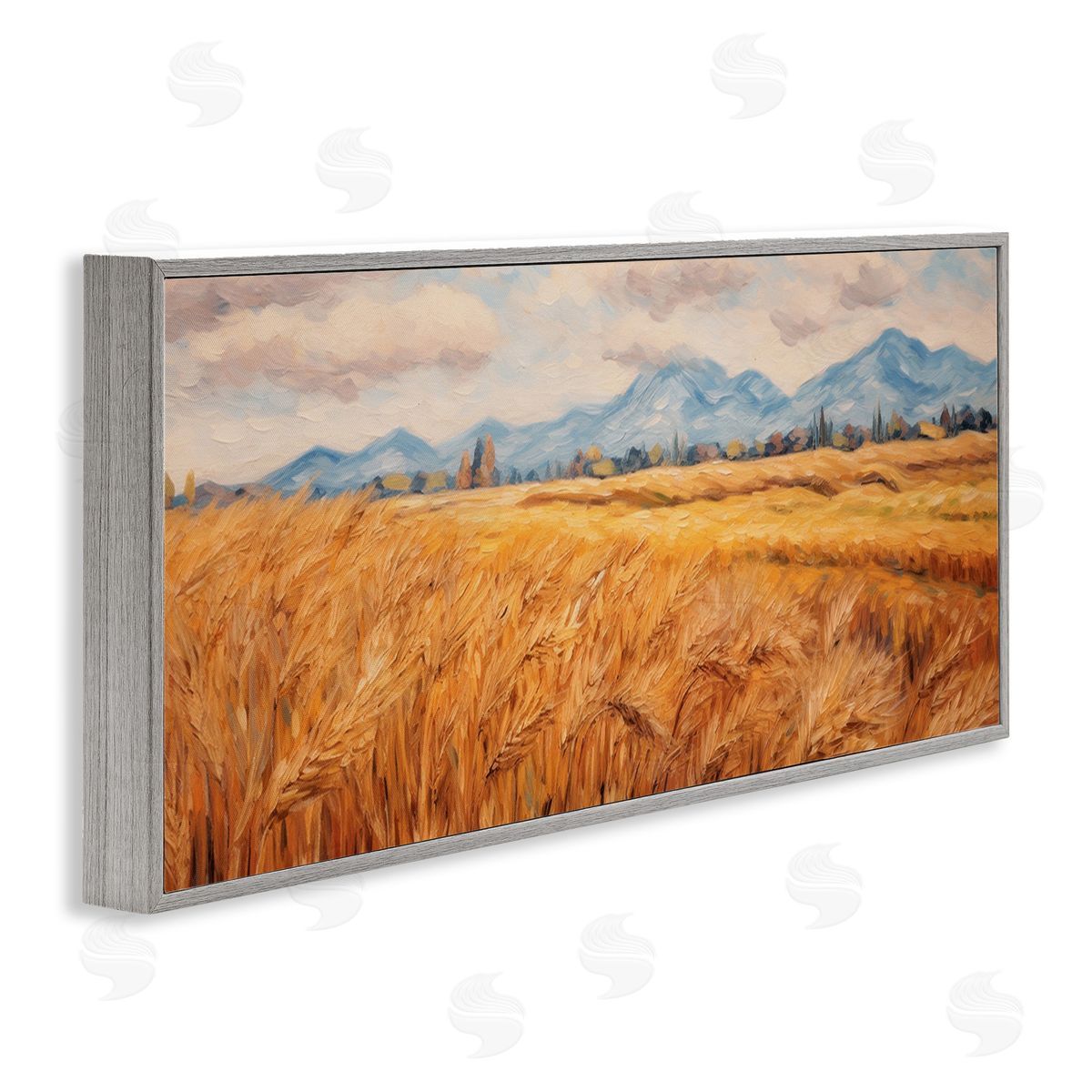 Gina Kelly Country Wheat & Mountains