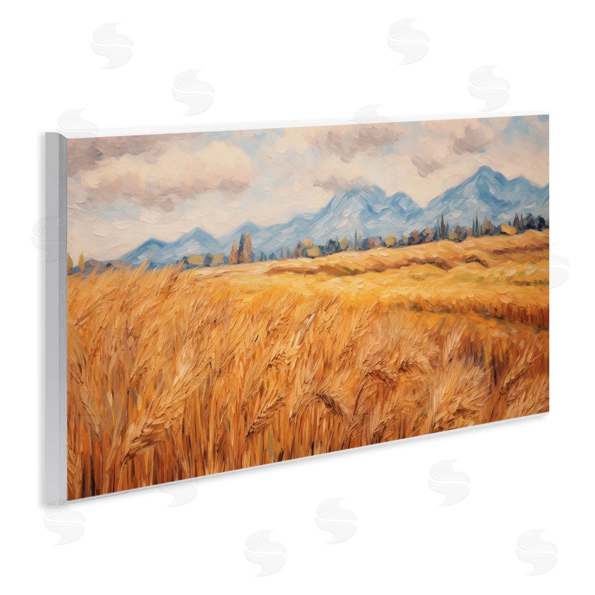 Gina Kelly Country Wheat & Mountains