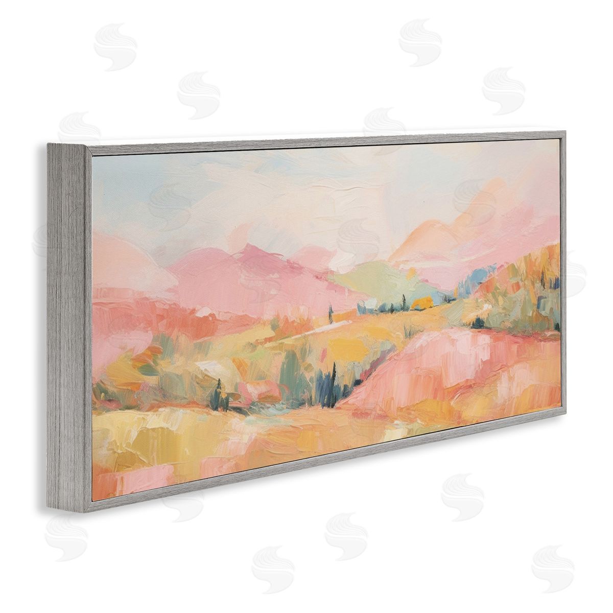 Gina Kelly Abstract Tranquility Hills