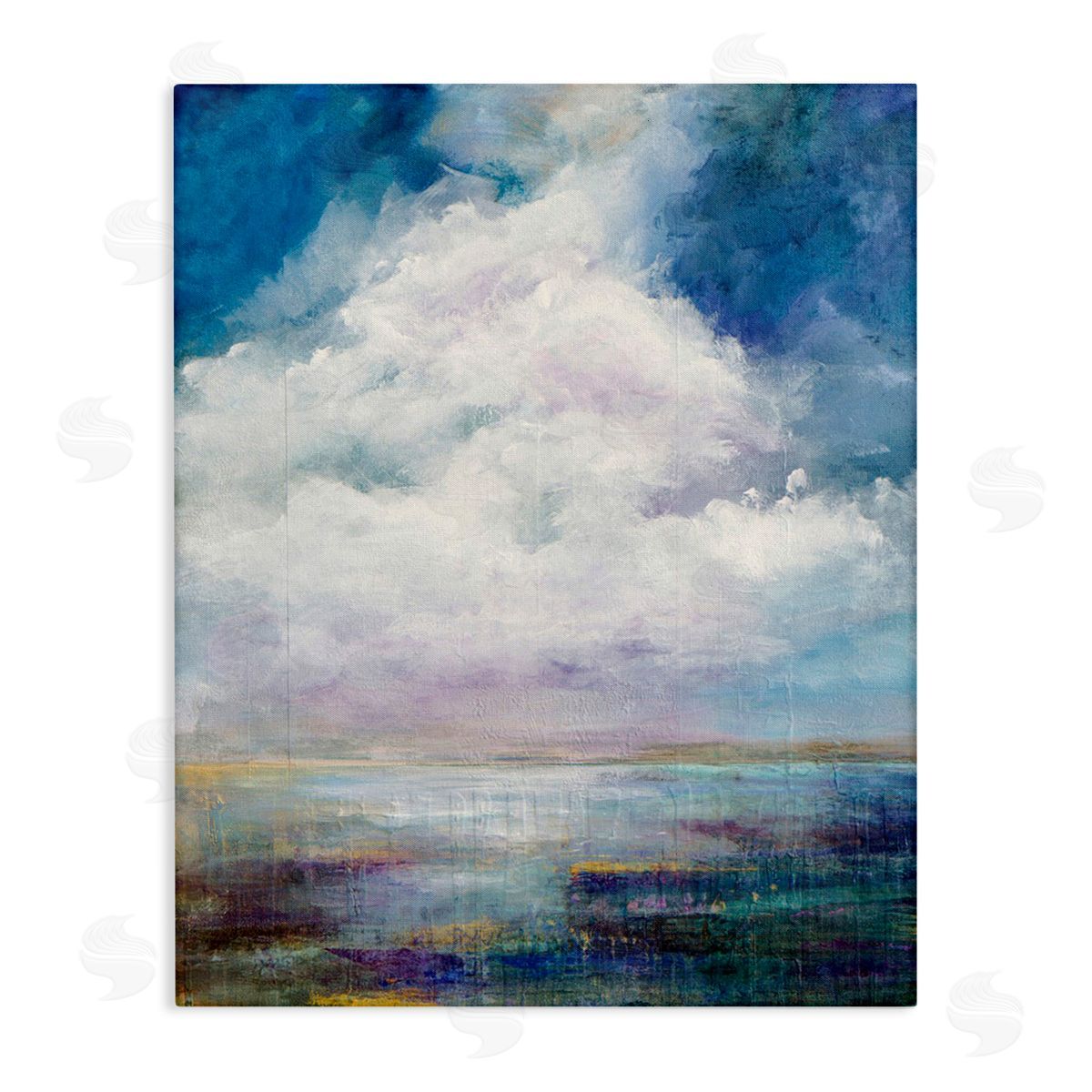 Karen Hale Traditional Clouds Landscape Canvas Wall Art Print