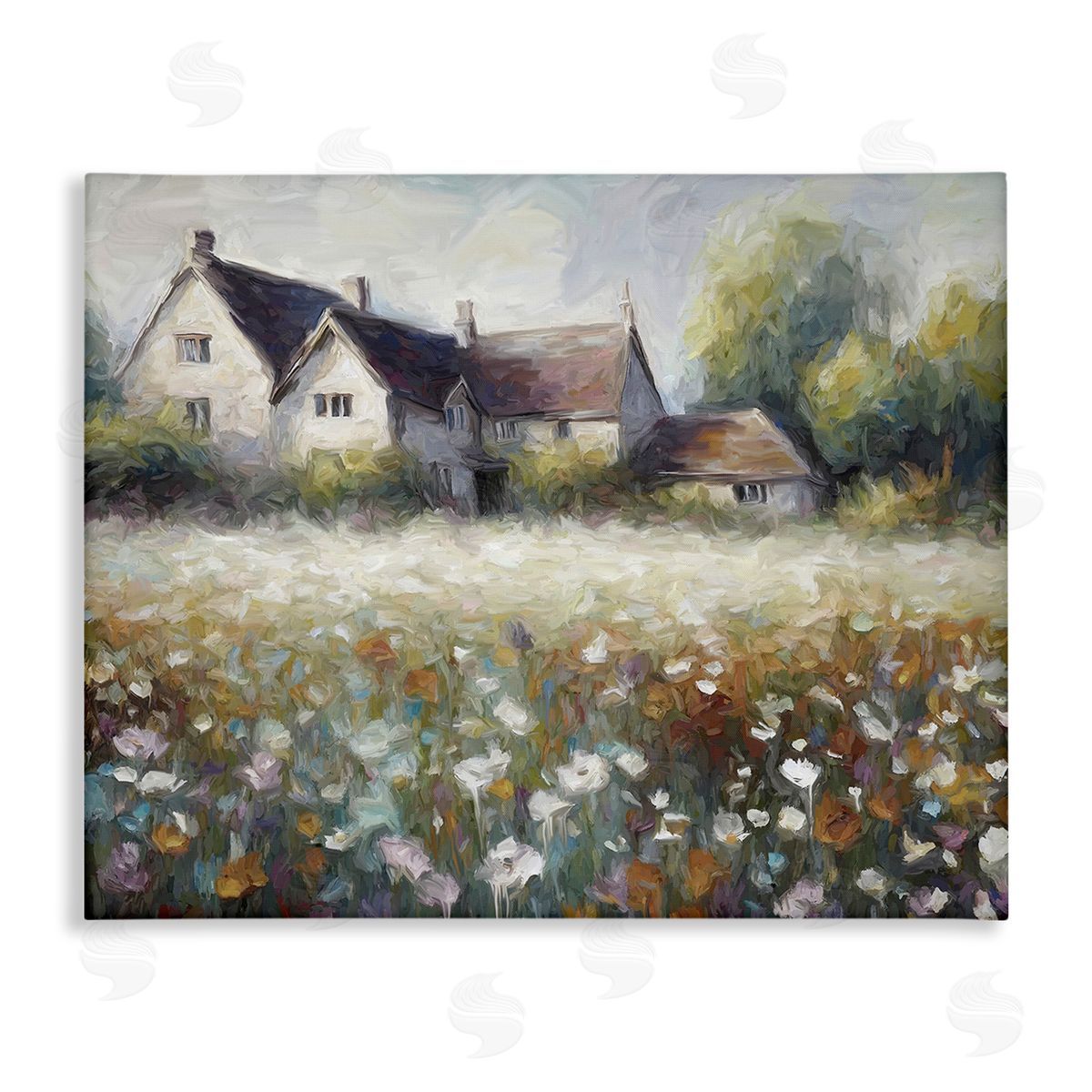 Ramona Murdock Traditional Farmhouse Meadow Canvas Wall Art Print