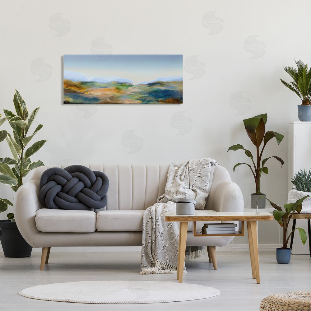 Michael Tienhaara Mountains with Winding Path