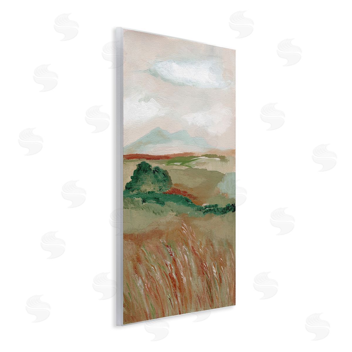 Nikita Jariwala Windy Plains Abstraction Wooden Wall Plaque Art Print