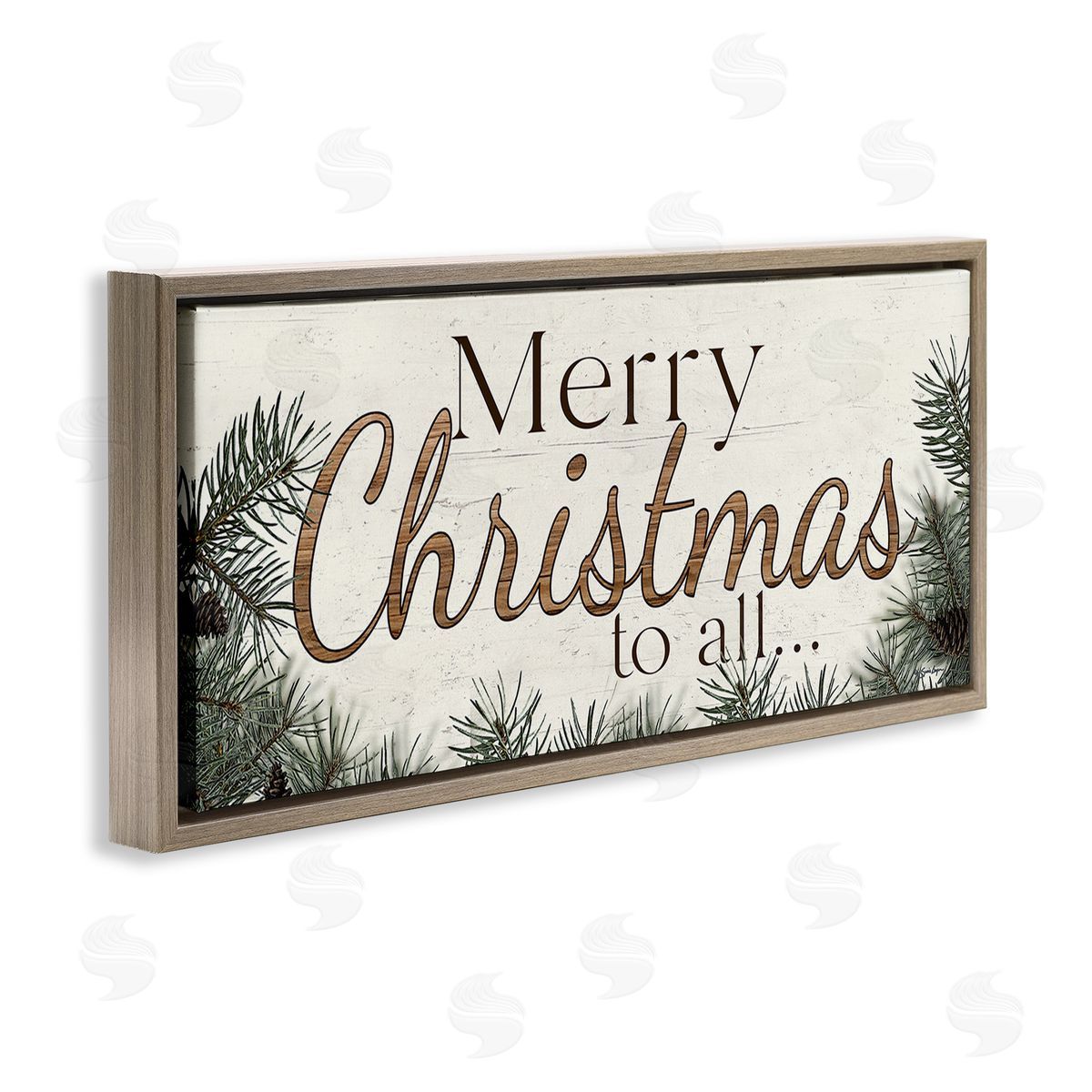 Susie Boyer Woodland Christmas Typography