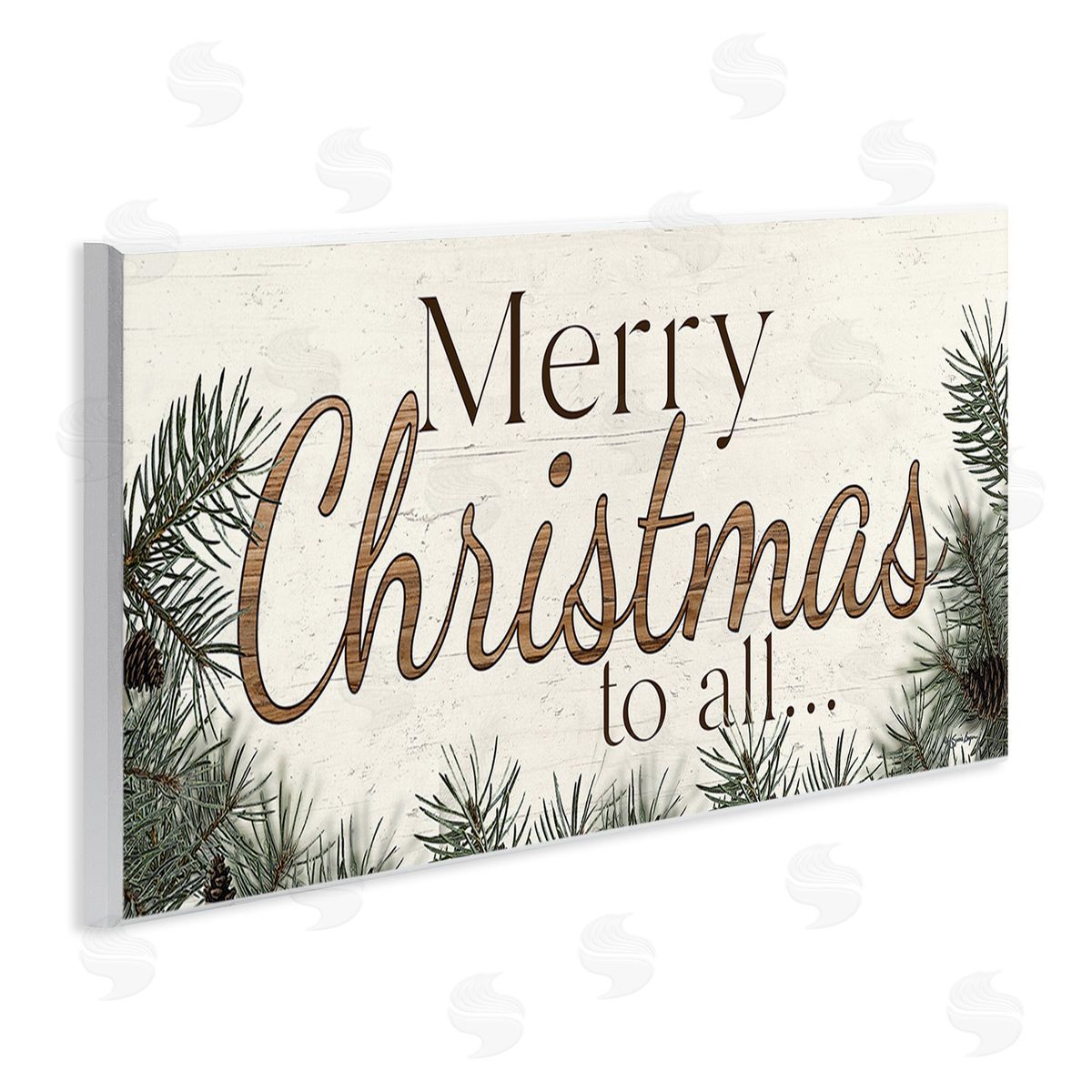 Susie Boyer Woodland Christmas Typography