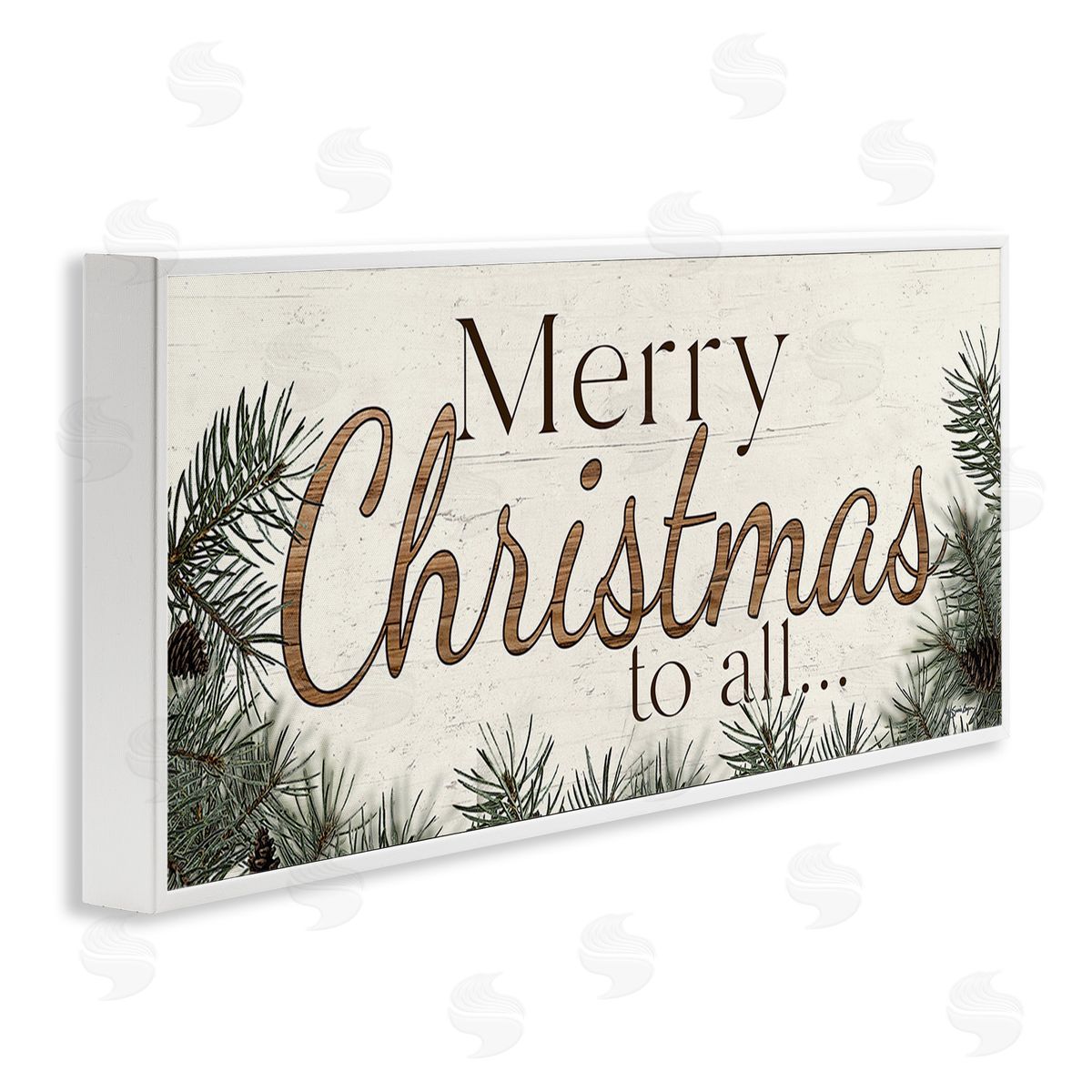 Susie Boyer Woodland Christmas Typography