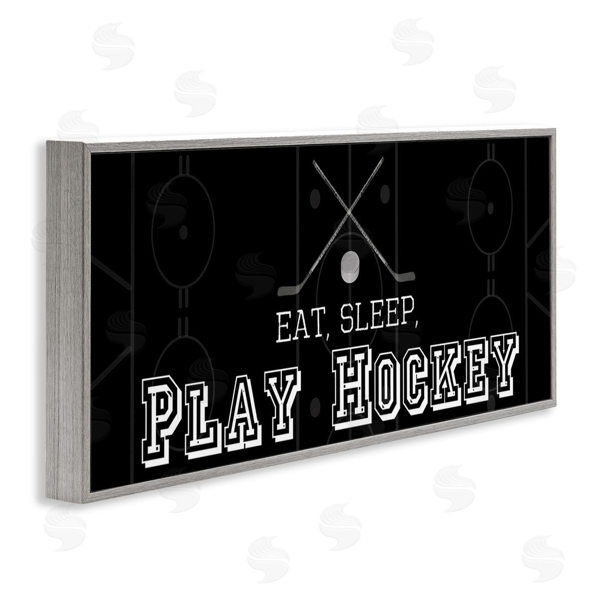 Lauren Gibbons Eat Sleep Hockey Phrase