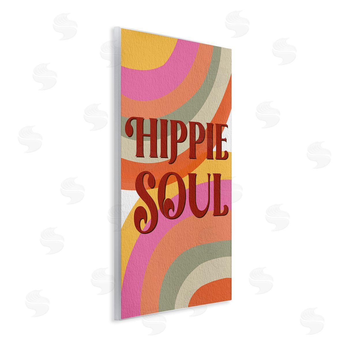 Regina Moore Hippie Soul Patterned Wooden Wall Plaque Art Print