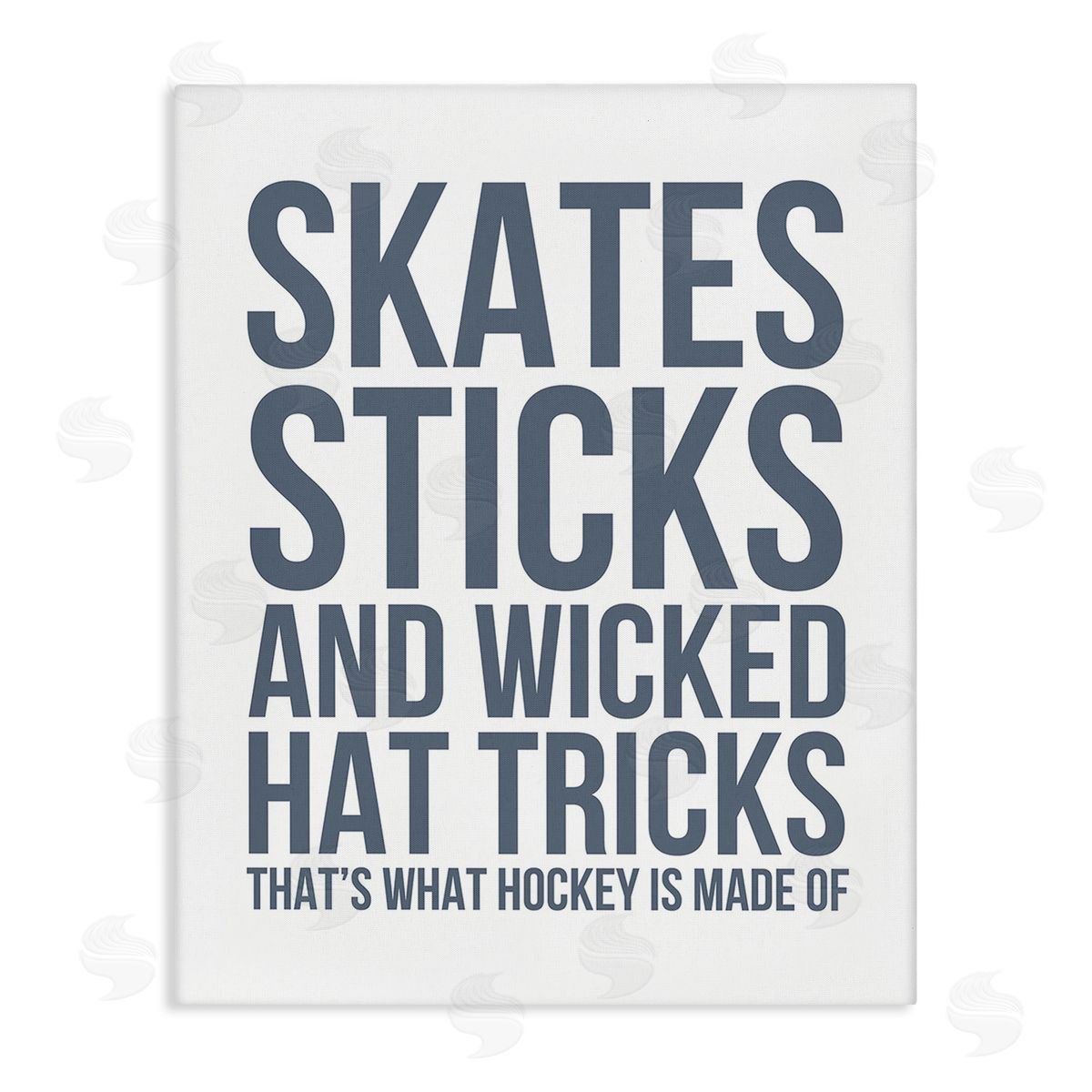 Leah Straatsma What Hockey Is Made Of Canvas Wall Art Print