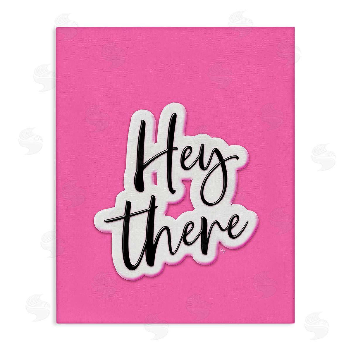 Martina Pavlova Bold Hey There Canvas Wall Art Print