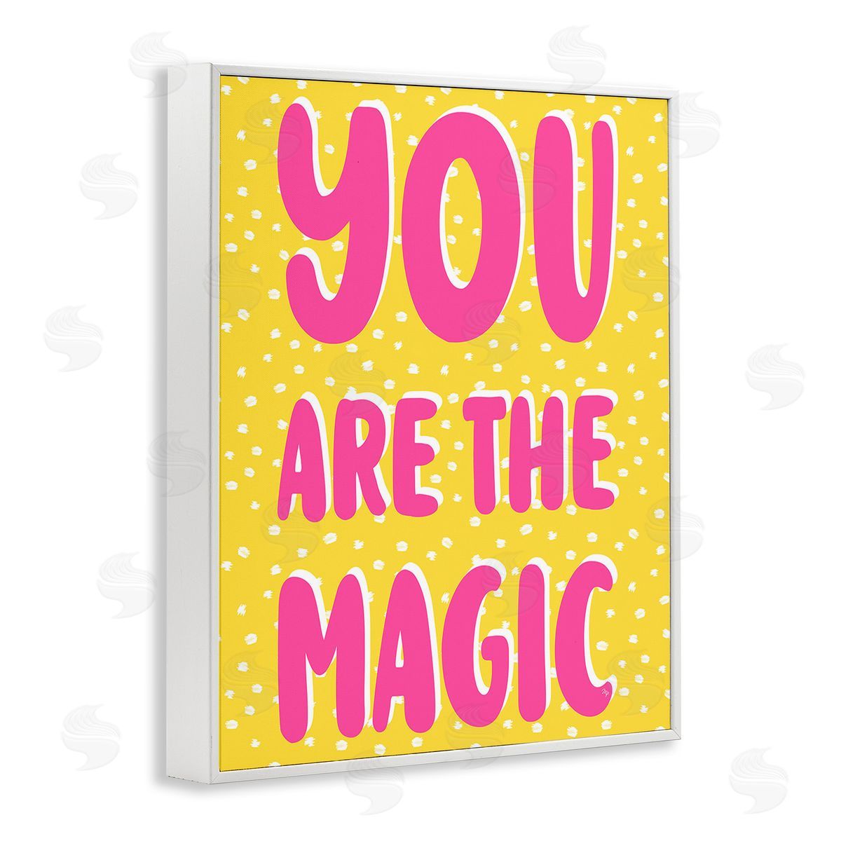 Martina Pavlova You Are The Magic White Framed Giclee Wall Art Print