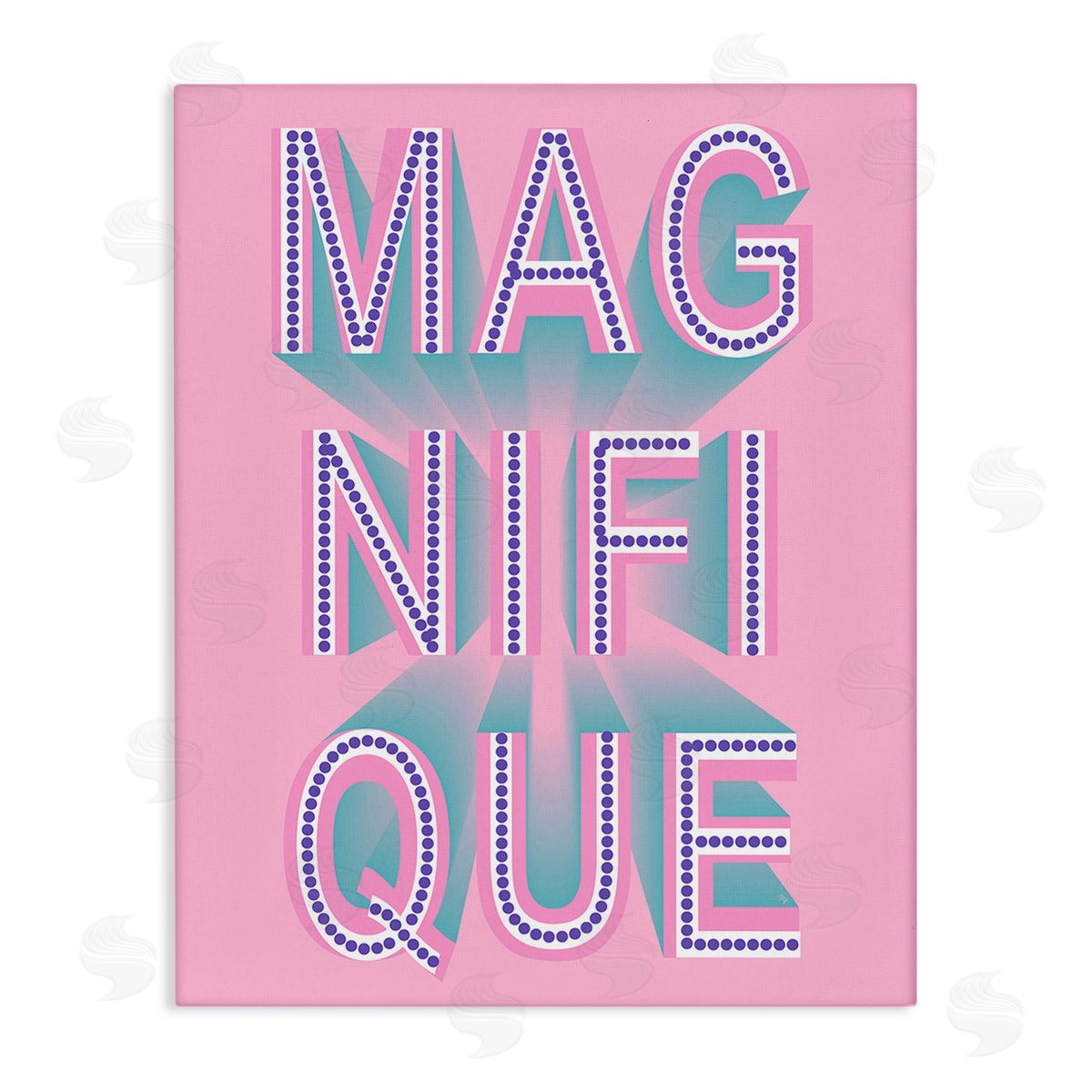 Martina Pavlova French Abstract Magnifique Canvas Wall Art Print