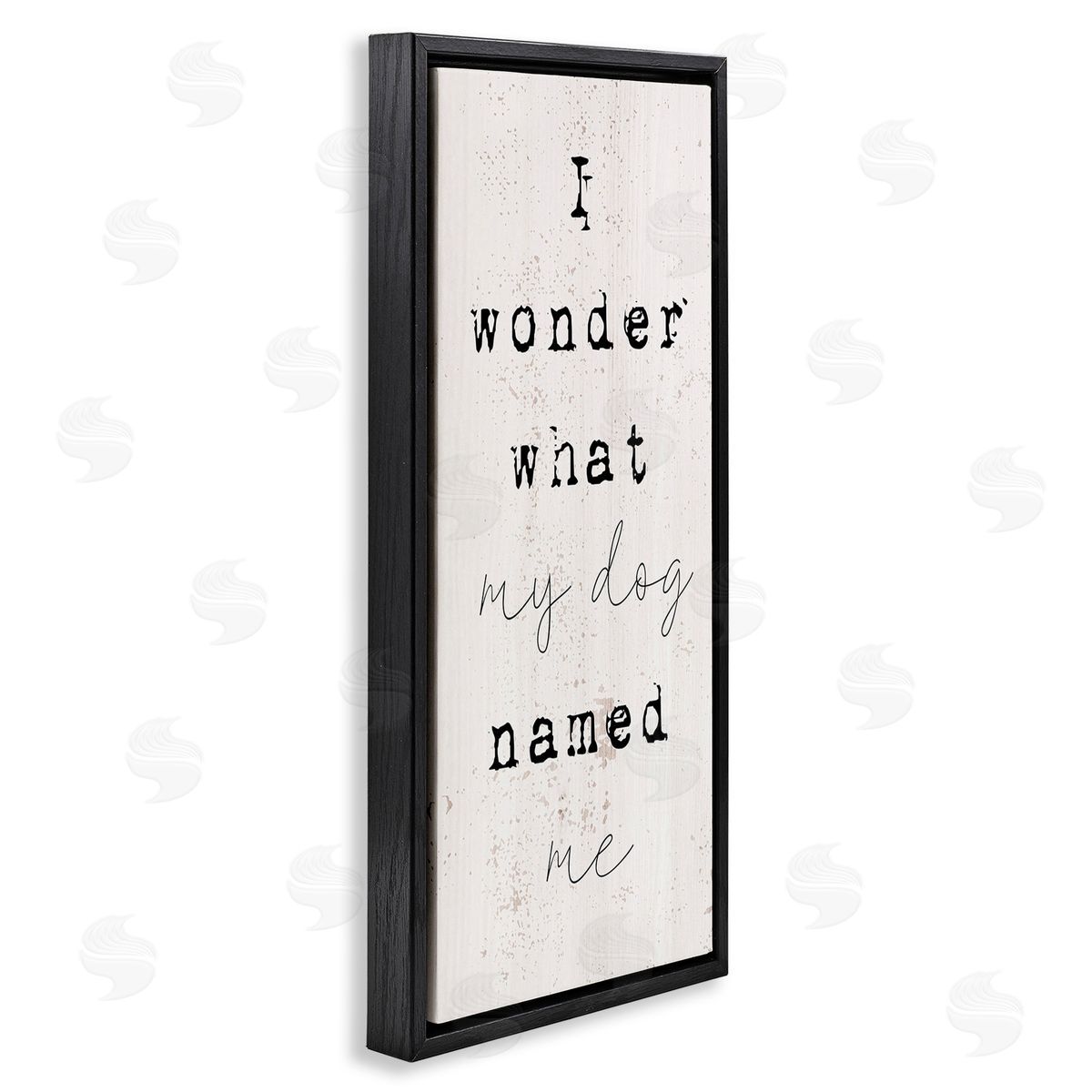 Stupell Studio Funny Pet Dog Phrase