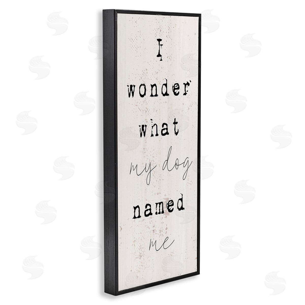 Stupell Studio Funny Pet Dog Phrase