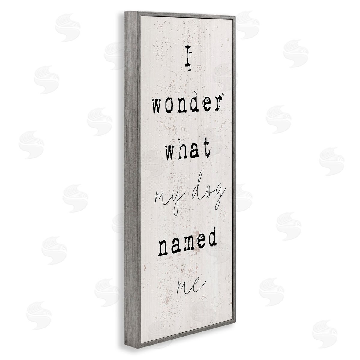 Stupell Studio Funny Pet Dog Phrase