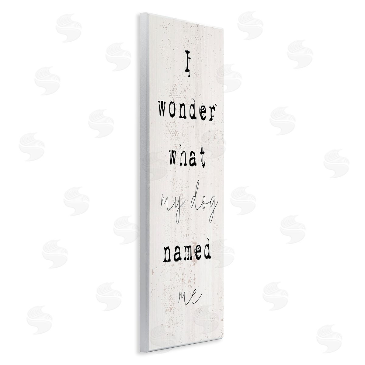 Stupell Studio Funny Pet Dog Phrase