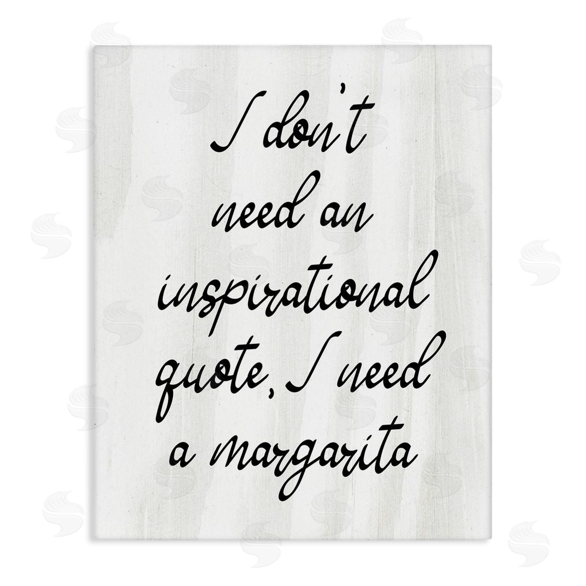 Stupell Studio Funny Need Margarita Canvas Wall Art Print