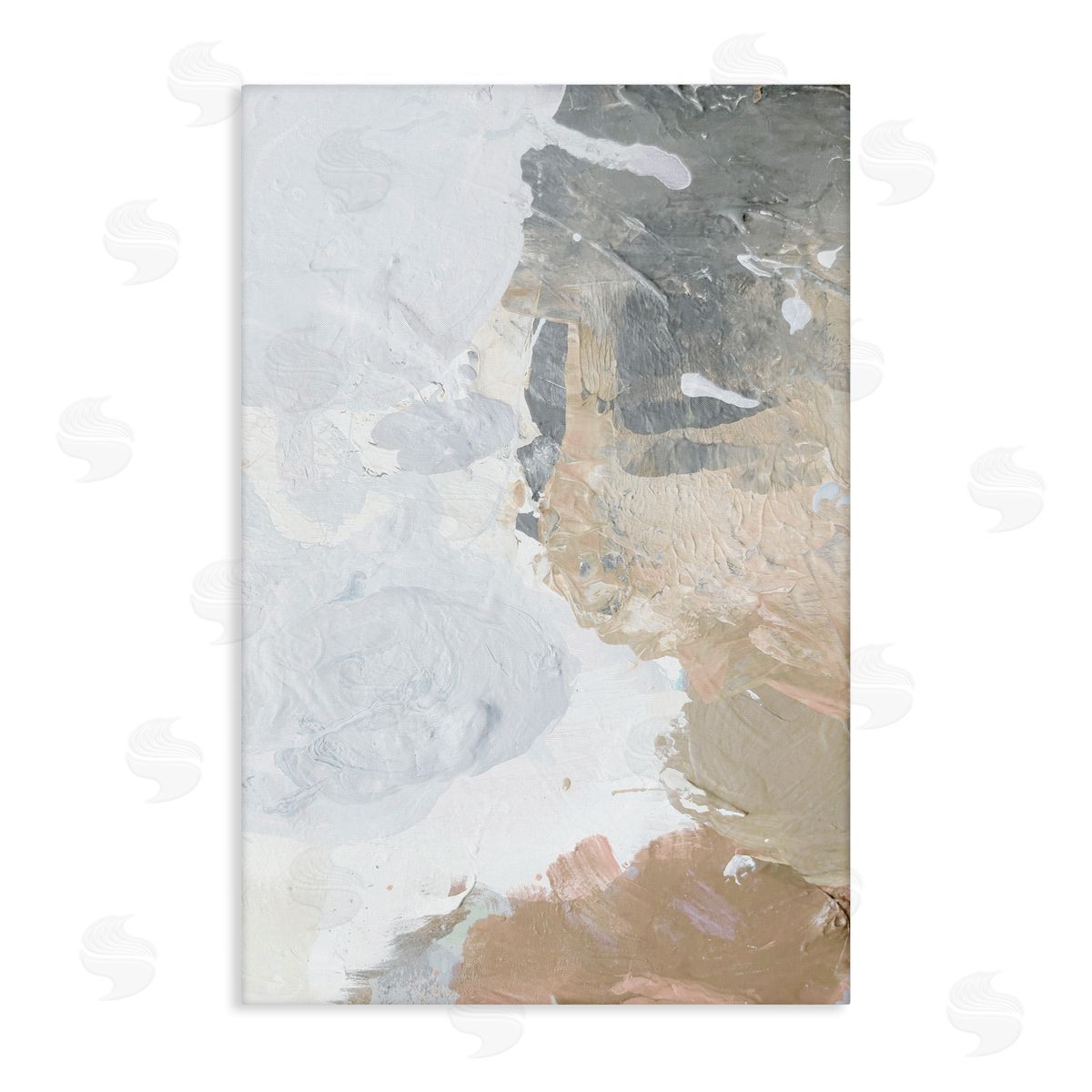 Abstract Portrait Illusion Canvas Wall Art, Home Decor by Dan Meneely