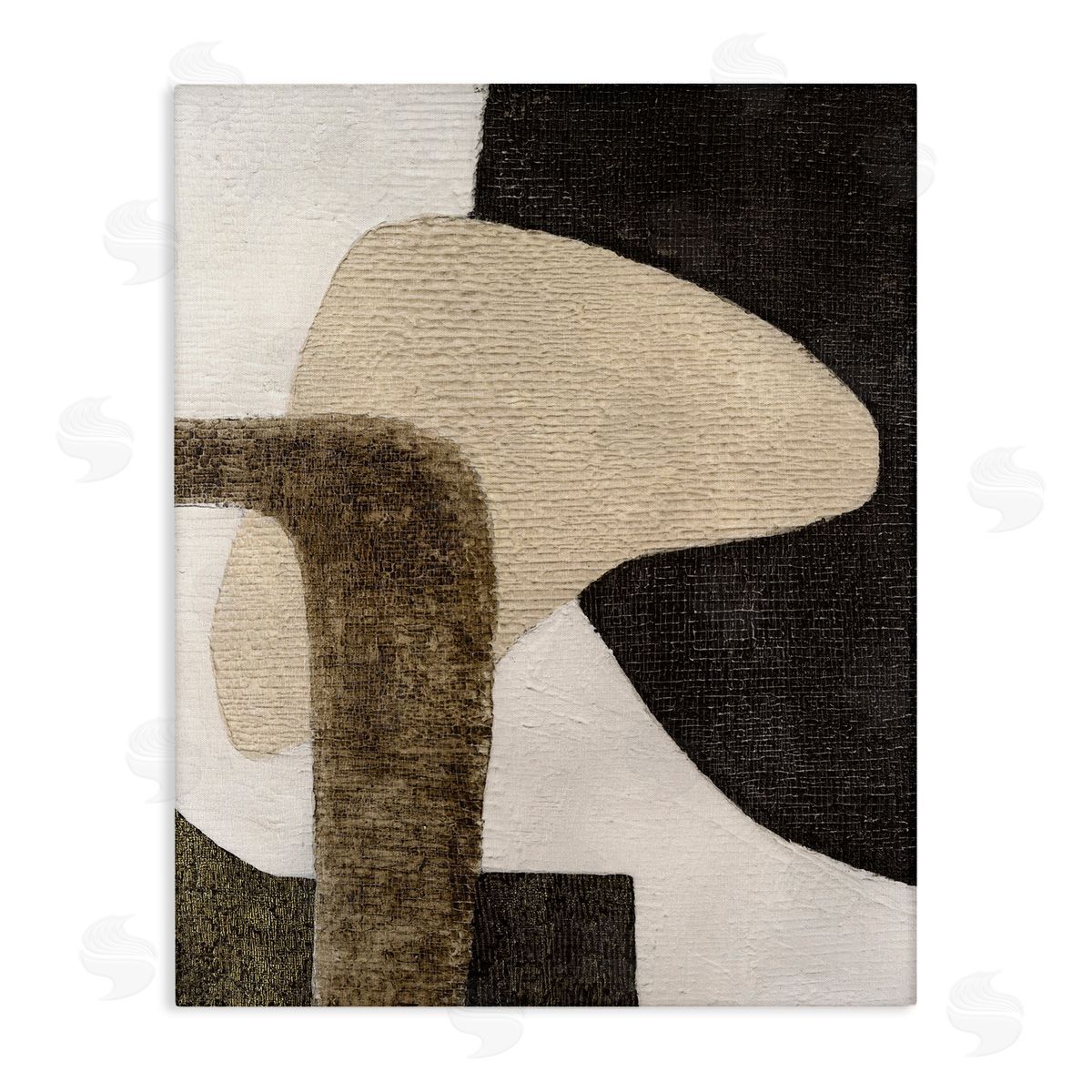 Southwestern Neutrals Pattern Canvas Wall Art, Home Decor by Vanna Lam