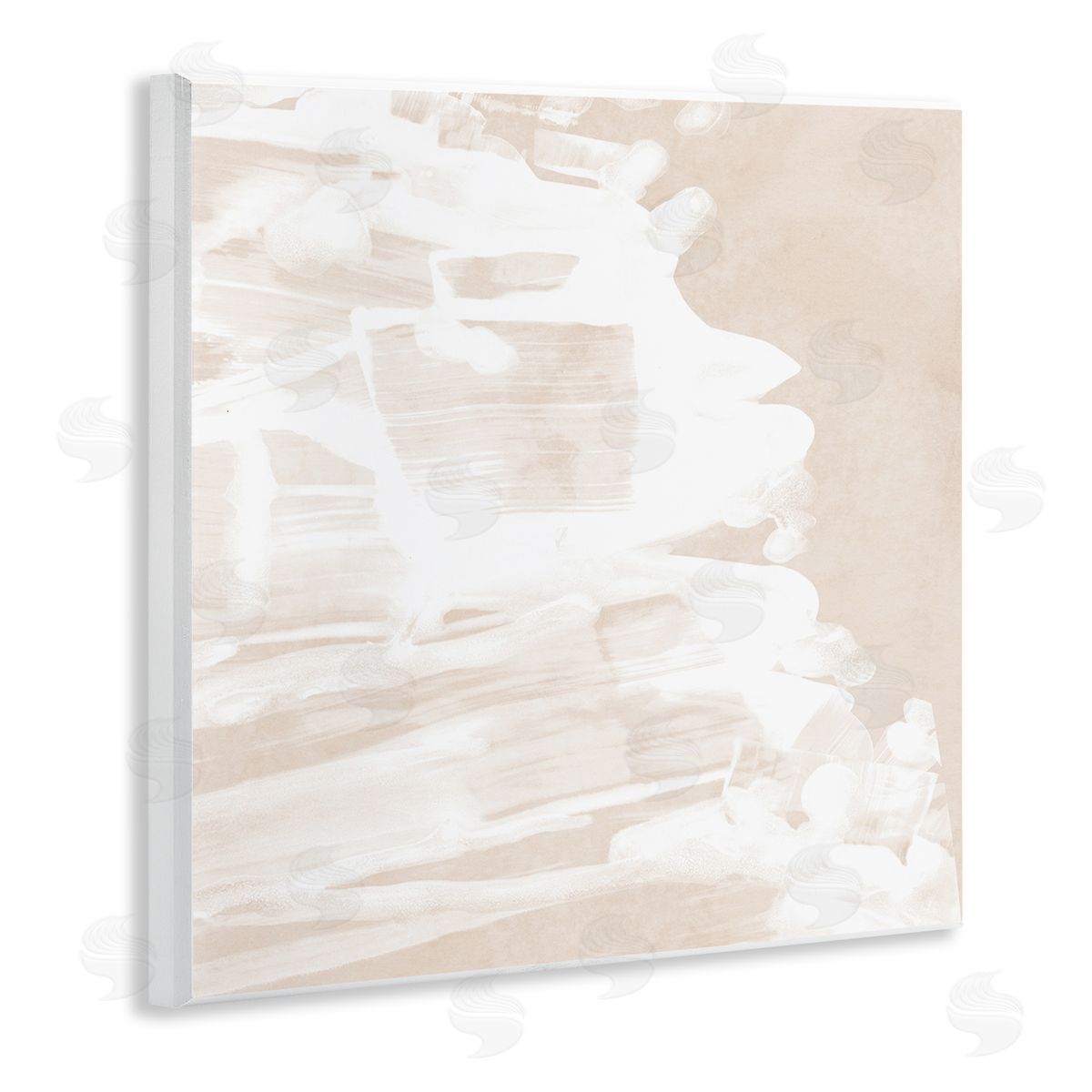 Abstract Tide Movement Wood Plaque Wall Art, Home Decor by June Erica Vess