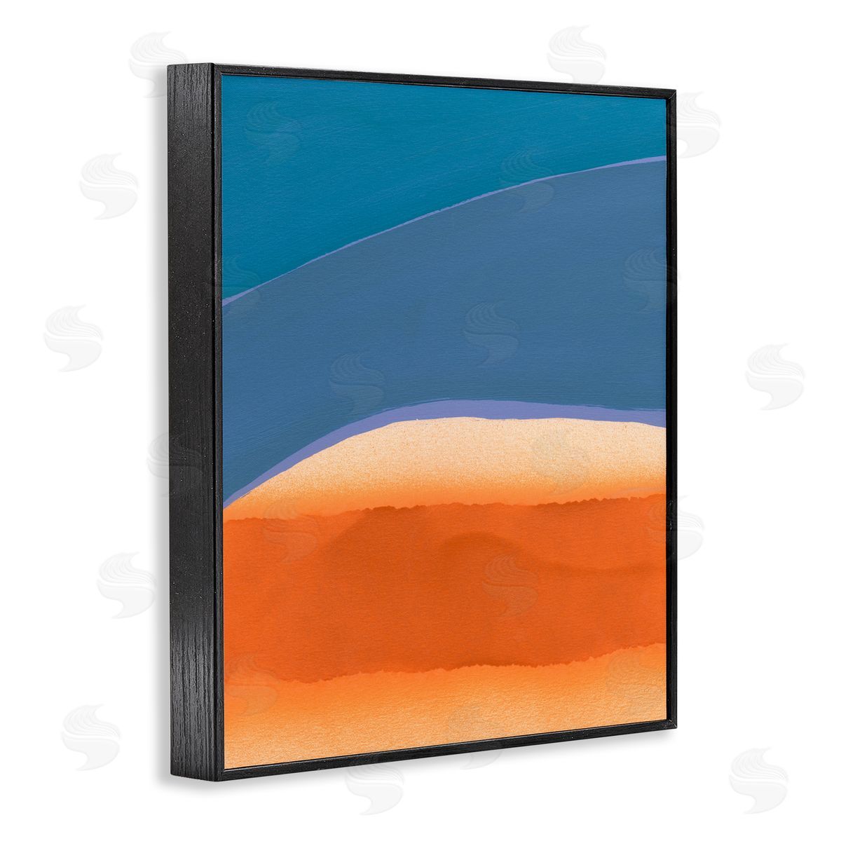 Modern Desert Sunrise Black Frame Print Wall Art, Home Decor by Jodi Fuchs