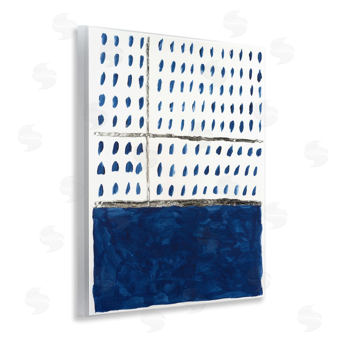 Modern Dot Pattern Wood Plaque Wall Art, Home Decor by Michael Willett