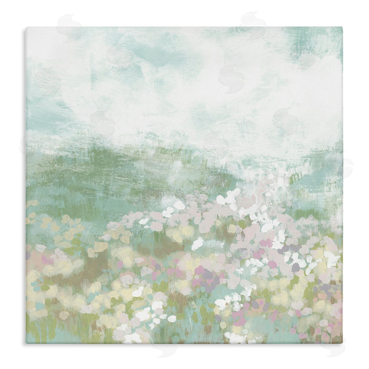 Rural Countryside Impression Canvas Wall Art, Home Decor by June Erica Vess