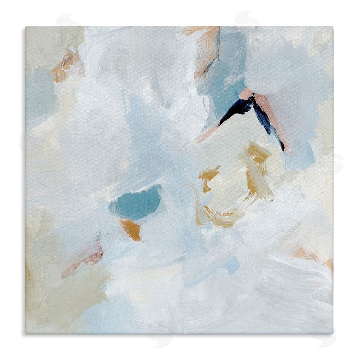 Soft Subtle Abstraction Canvas Wall Art, Home Decor by Victoria Barnes
