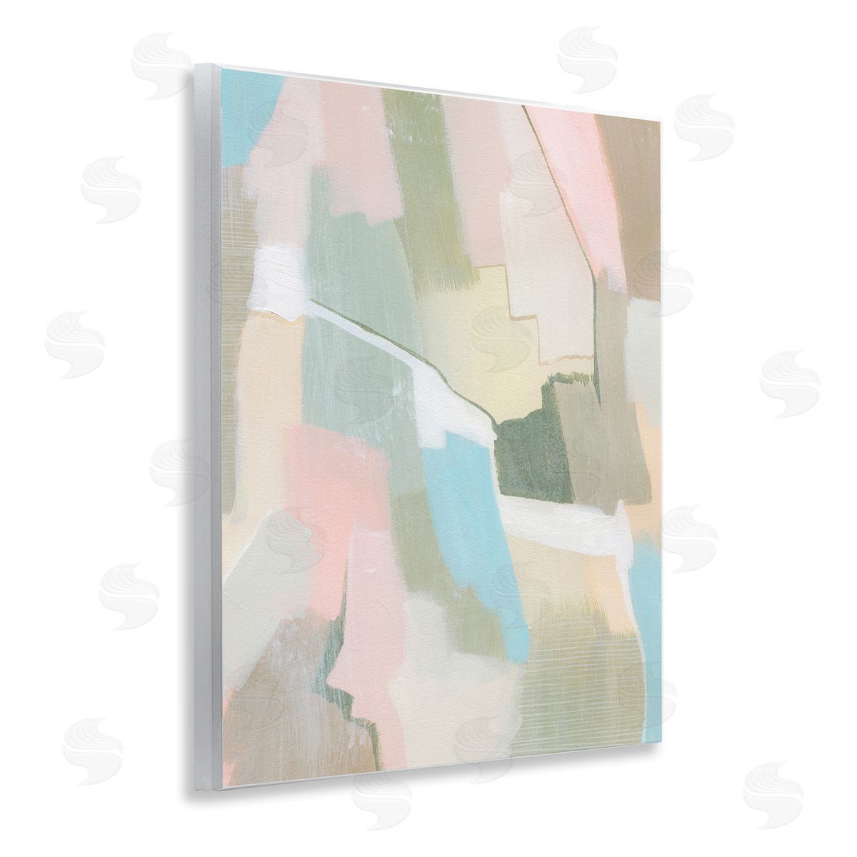 Grace Popp Pastel Desert Abstract Wooden Wall Plaque Art Print