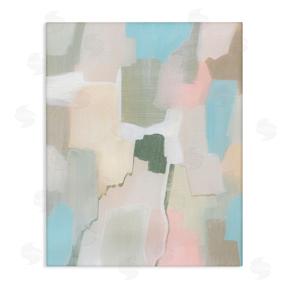 Grace Popp Soft Abstract Expression Canvas Wall Art Print