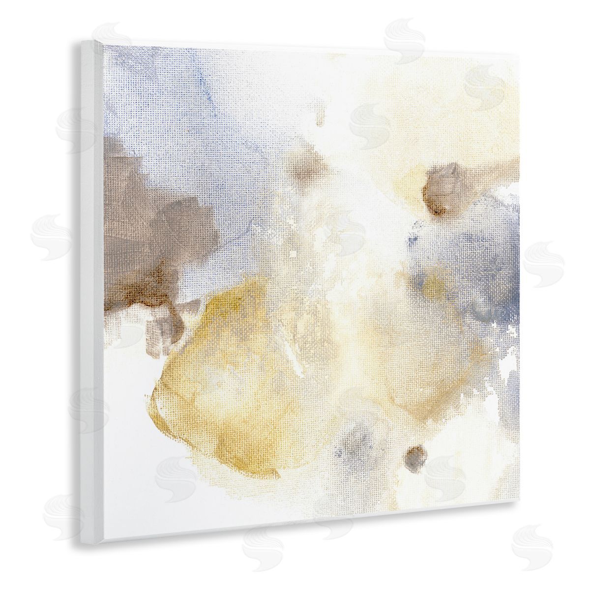 Subtle Cloudy Abstract Wood Plaque Wall Art, Home Decor by M. Gloria Hunter