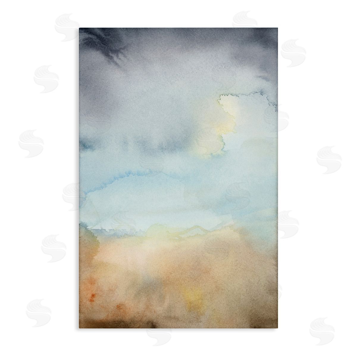 Soft Fluid Landscape Canvas Wall Art, Home Decor by M. Gloria Hunter