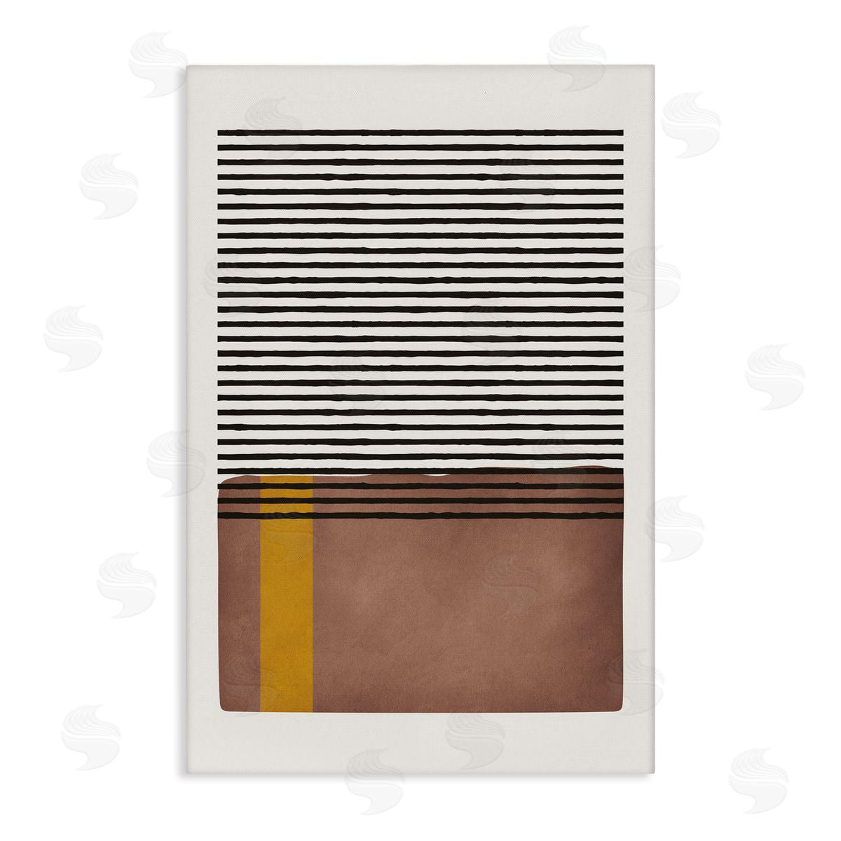 Cosby Street Abstraction Canvas Wall Art, Home Decor by JJ Design House, LLC.