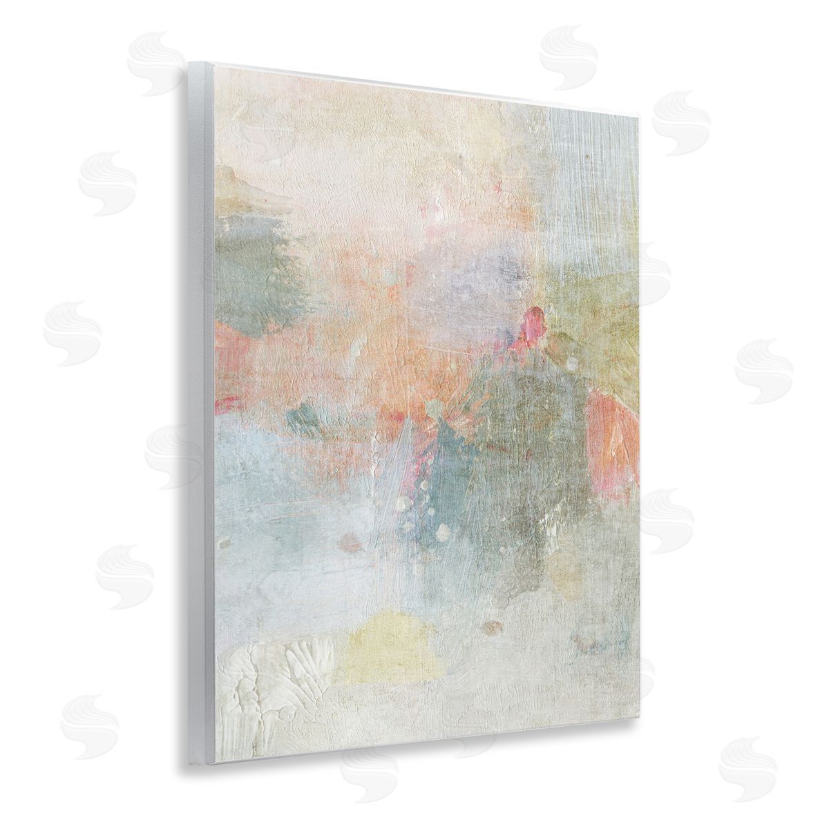 Subtle Transitioning Abstract Wood Plaque Wall Art, Home Decor by Suzanne Nicoll