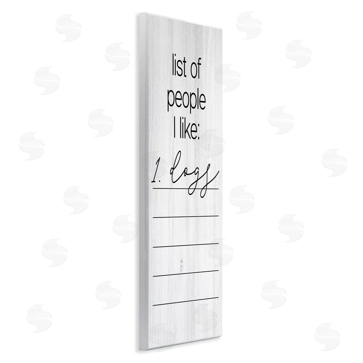 Funny People I Like Wood Plaque Wall Art, Home Decor by Stupell Studio