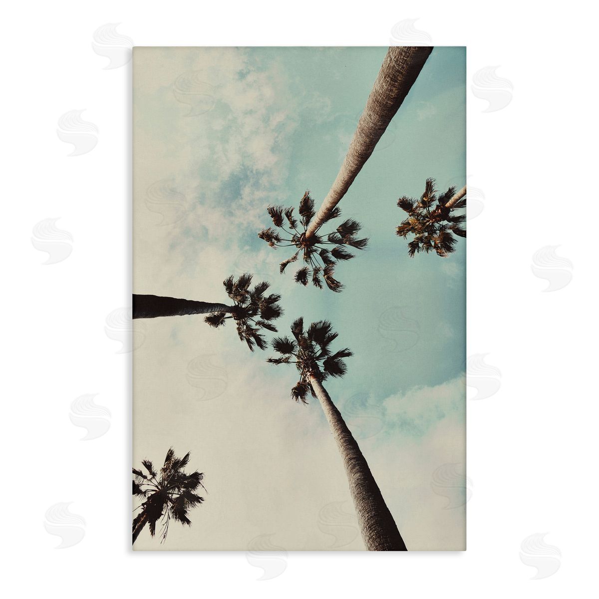 Centric Tropical Palms Canvas Wall Art, Home Decor by Wil Stewart