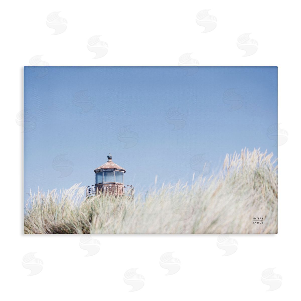 Peering Over Lighthouse Canvas Wall Art, Home Decor by Nathan Larson
