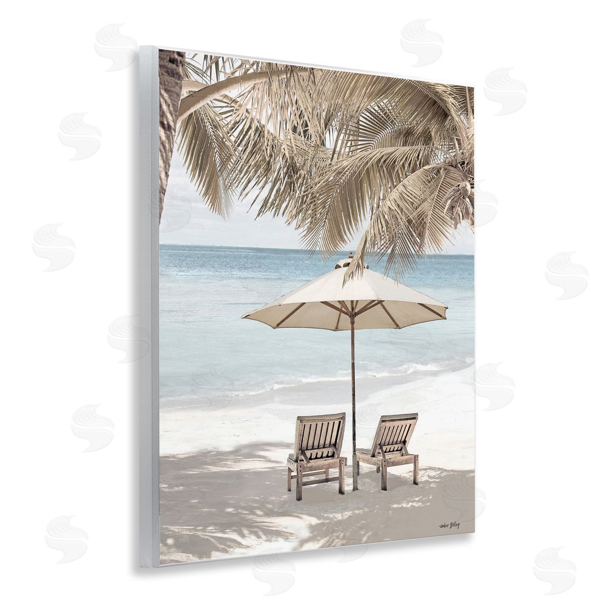 Summer Villa Vacation Wood Plaque Wall Art, Home Decor by Amber Sterling