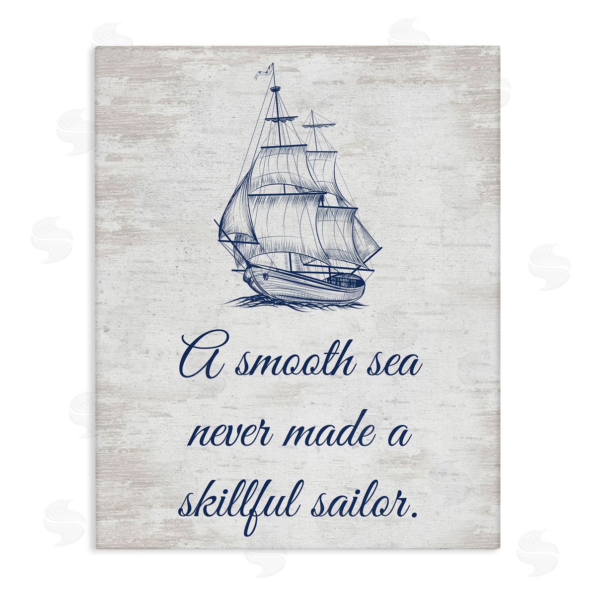 Inspiring Skillful Sailor Canvas Wall Art, Home Decor by Lettered and Lined
