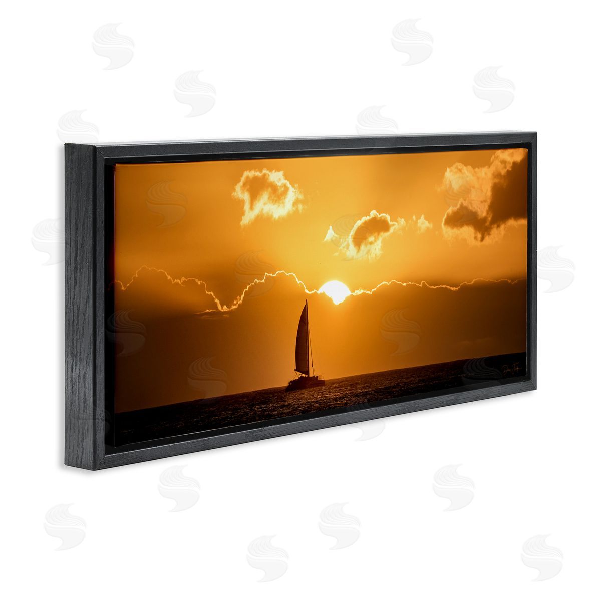 Dennis fr_sideates Tranquil Sunset Sailboat