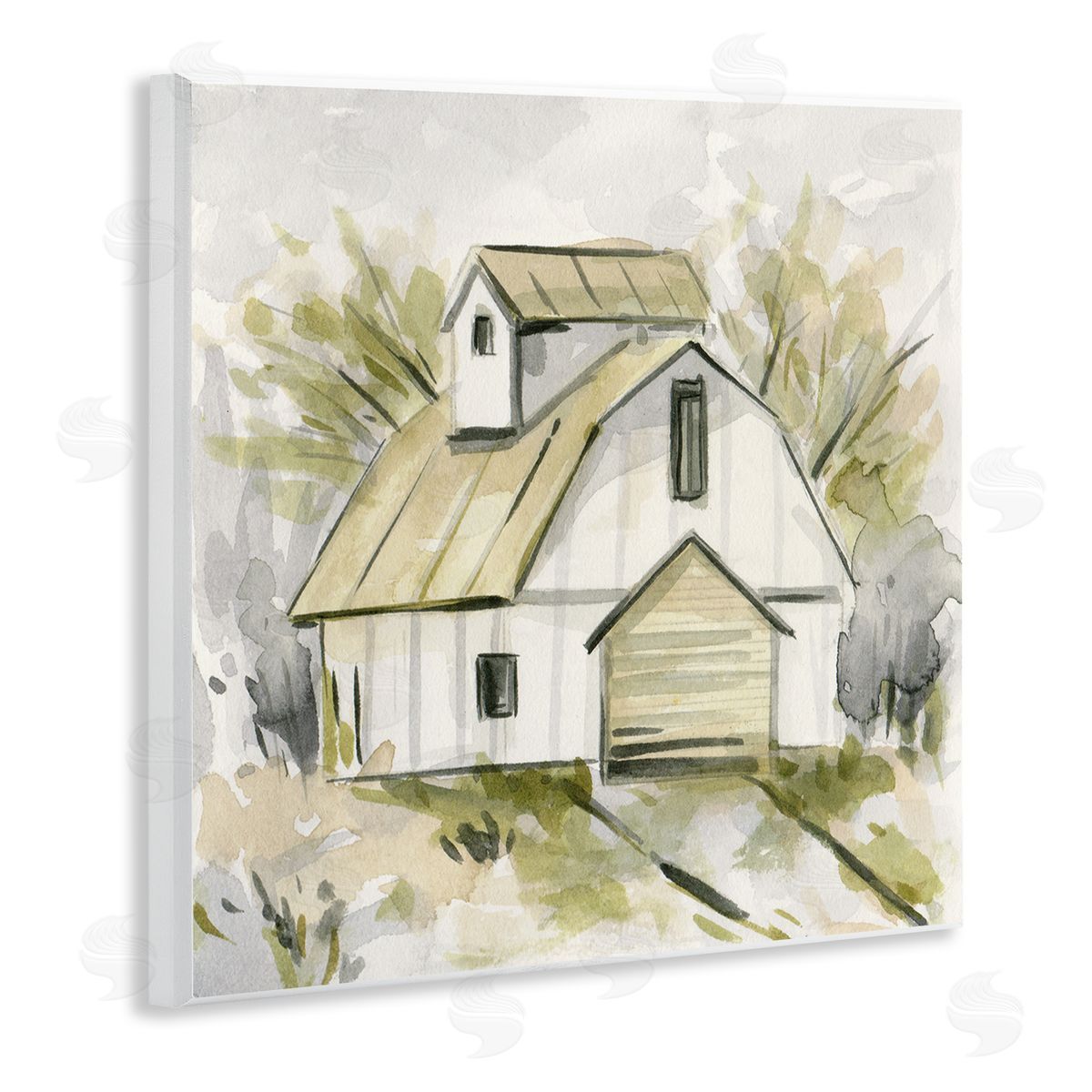 Soft Neutral Barn Wood Plaque Wall Art, Home Decor by Melissa Wang