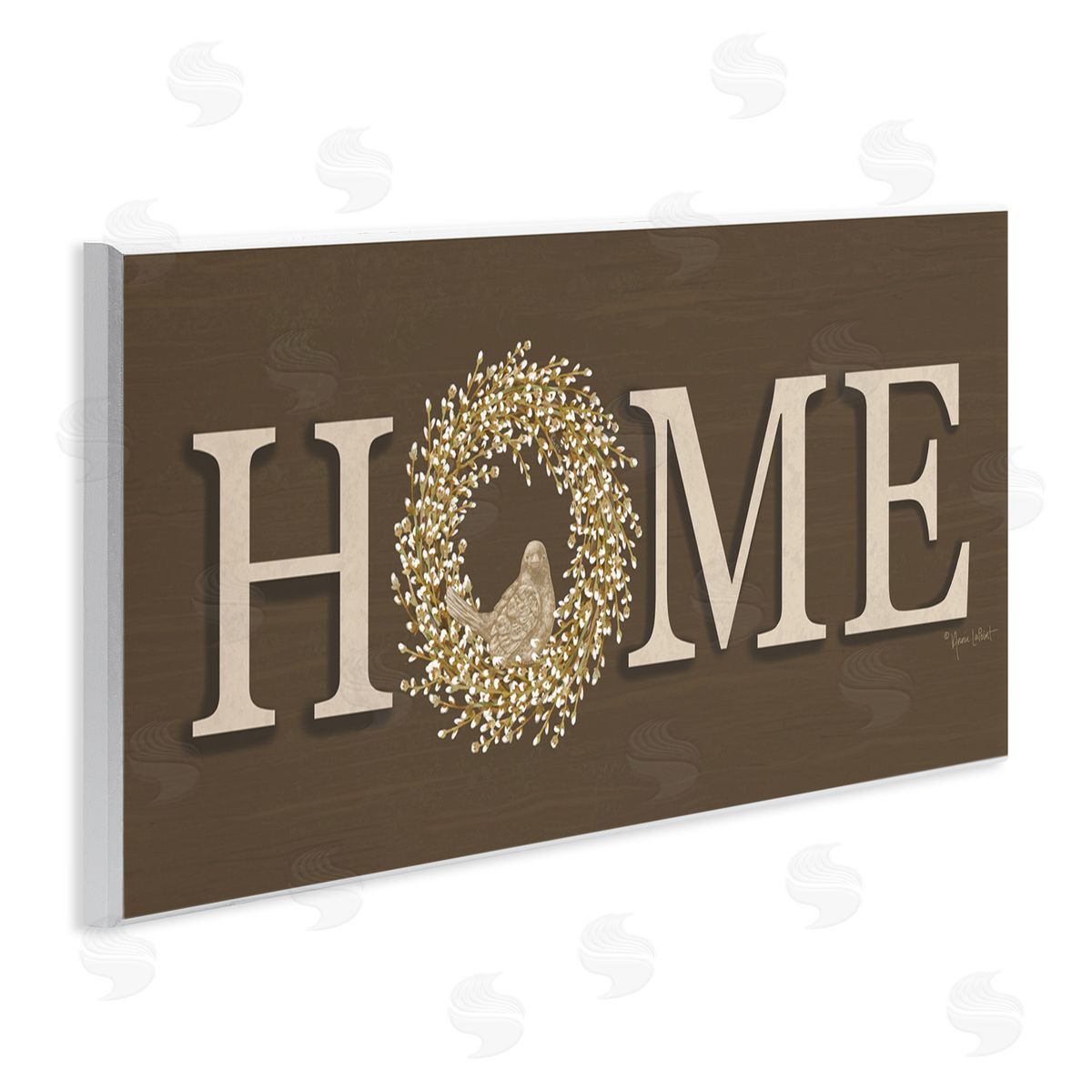 Rustic Seasonal Home Wood Plaque Wall Art, Home Decor by Annie LaPoint