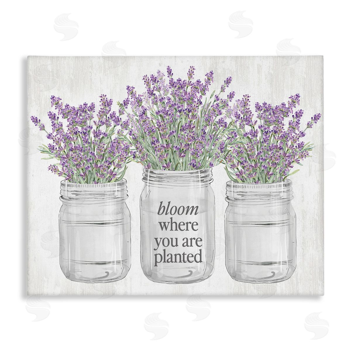 Where You're Planted Canvas Wall Art, Home Decor by Lettered and Lined