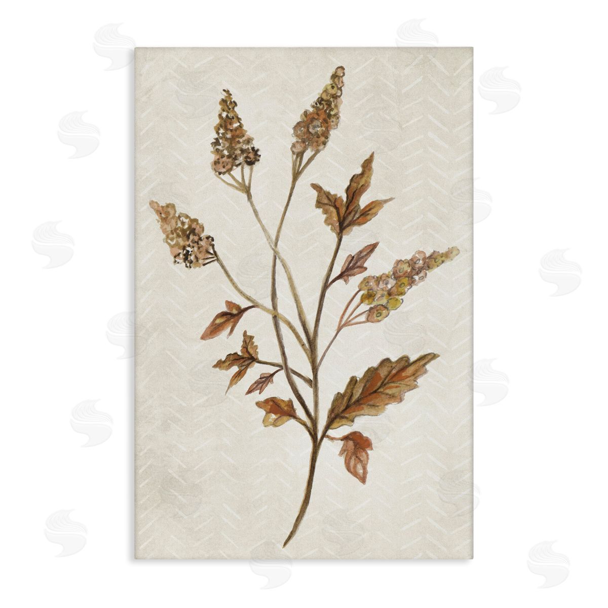 Neutral Garden Botanics Canvas Wall Art, Home Decor by Janice Gaynor