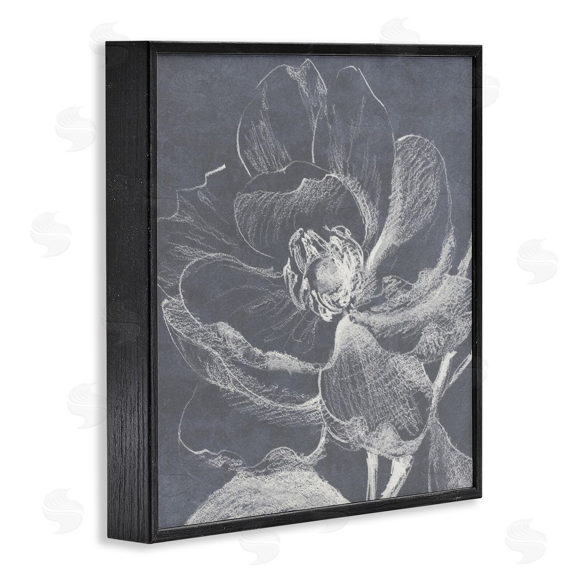 Lanie Loreth Magnolia Sketch Impression Black Framed Giclee Wall Art Print