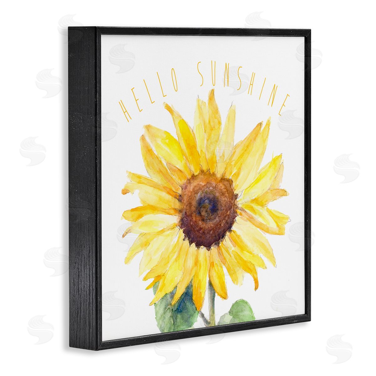 Lanie Loreth Hello Sunshine Bloom Black Framed Giclee Wall Art Print