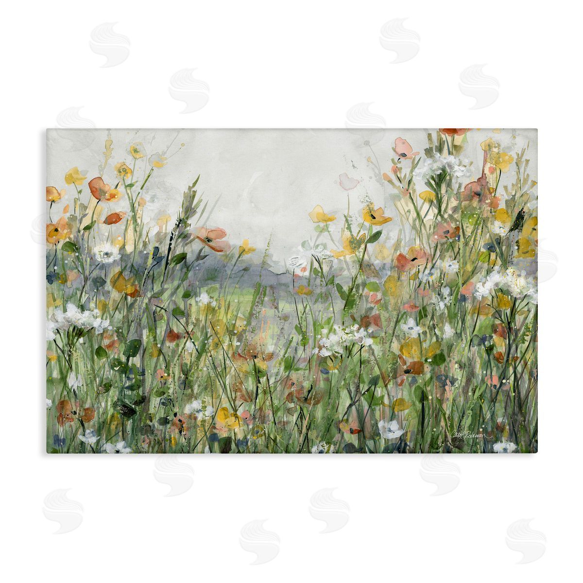 Quiet Natural Meadow Canvas Wall Art, Home Decor by Carol Robinson