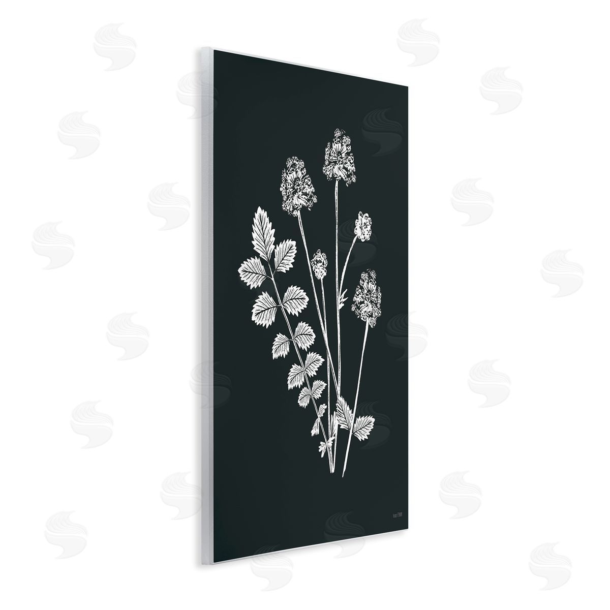 Herb Bunches Impression Wood Plaque Wall Art, Home Decor by House Fenway